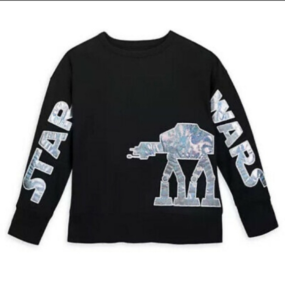 Disney Tops - Disney's Galaxy Edge Star Wars AT-AT Sweatshirt